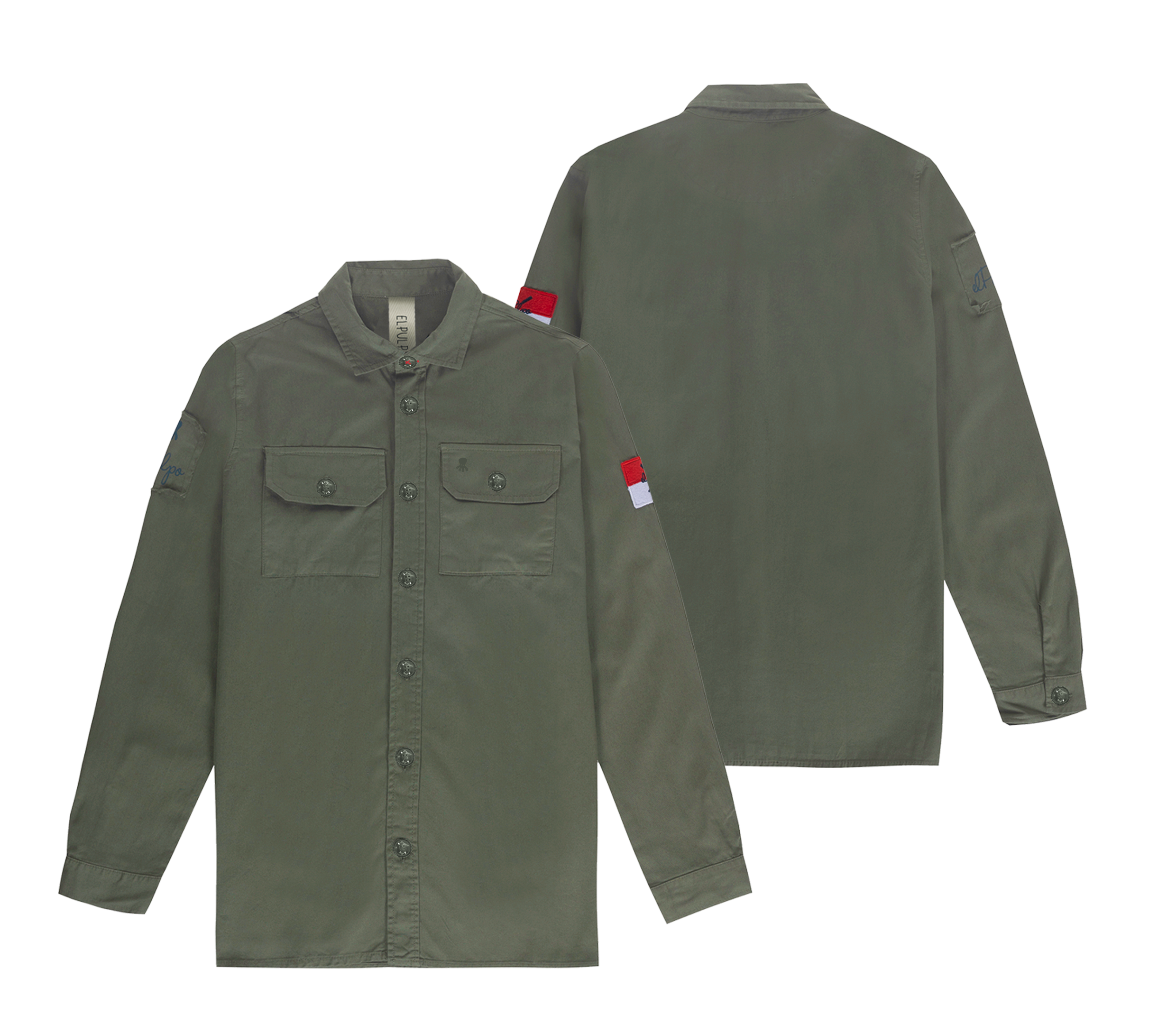 T-SHIRT DELAVÉ GREEN HERITAGE