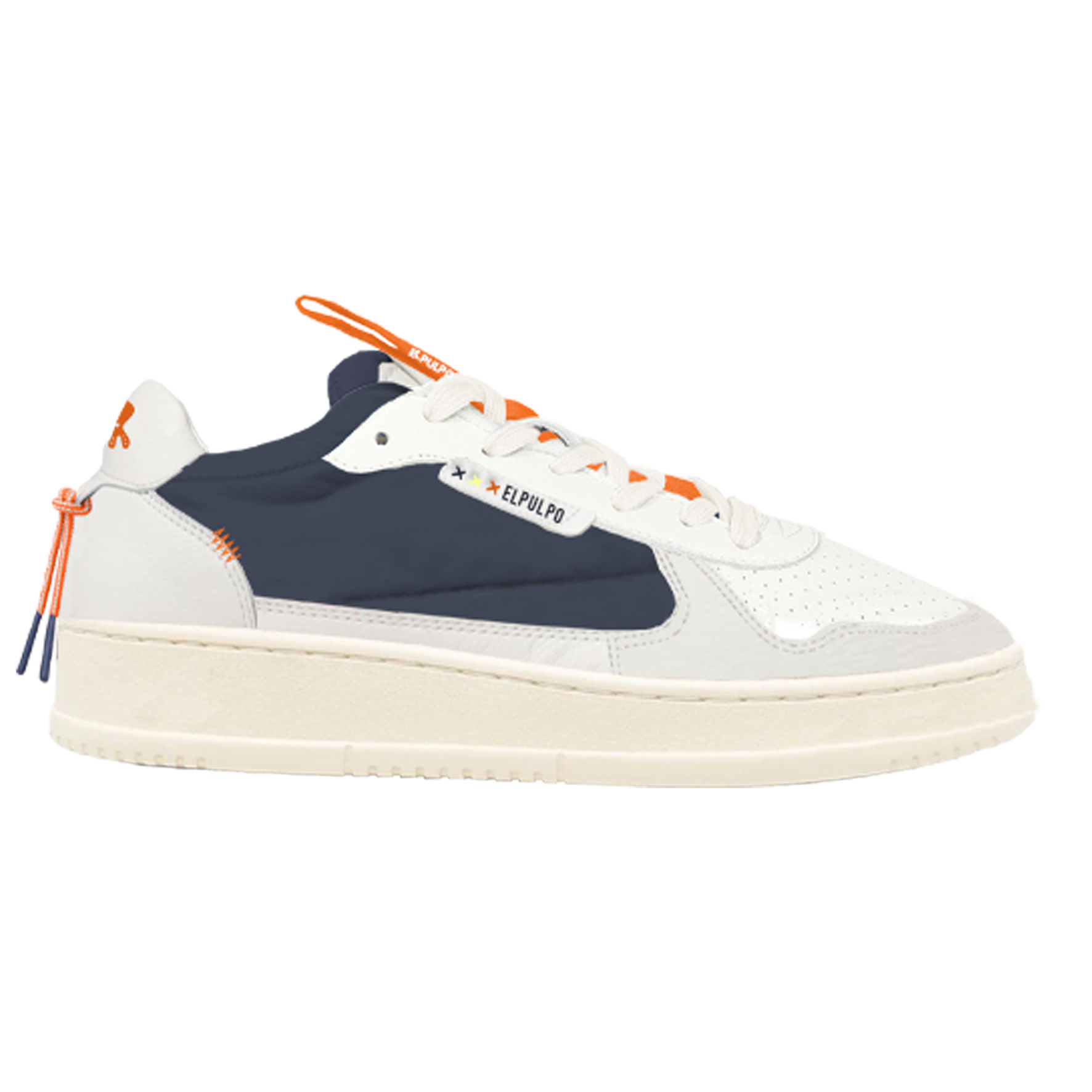 ZAPATILLA DEPORTIVA DETALLES A CONTRASTE EP SAMIL AZUL MARINO