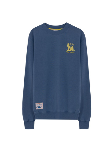 DELAVÉ INDIGO BLUE CRUISE SWEATSHIRT