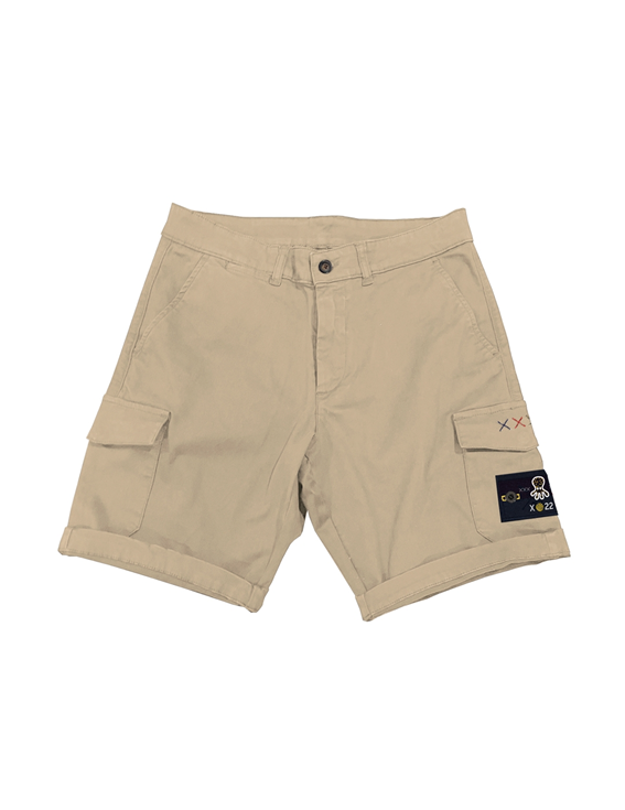 300KM BEIGE CARGO BOY'S BERMUDA