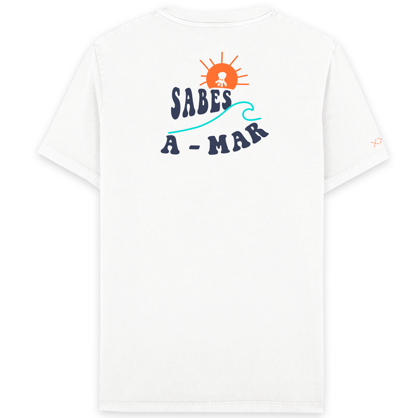 T-SHIRT PRINTED SABES A-MAR PURE WHITE