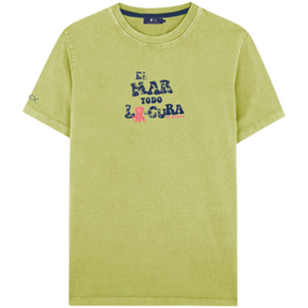 EL MAR TODO LO-CURA T-SHIRT PISTACHIO GREEN