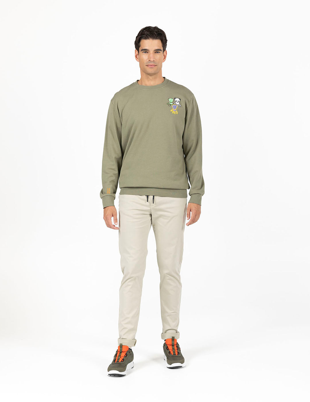 FELPA TRIBU VERDE SALVIA