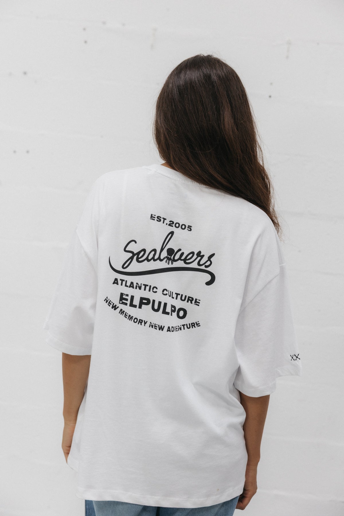 CAMISETA UNISEX ATLANTIC CULTURE BLANCO PURO