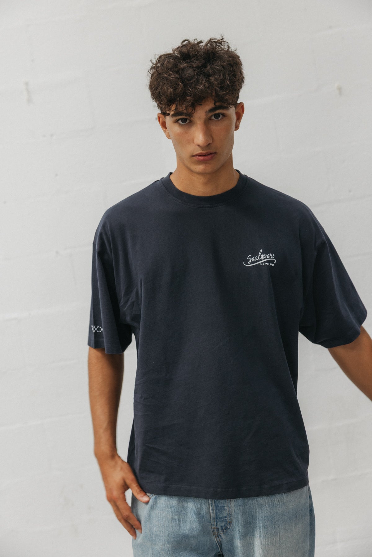 CAMISETA UNISEX ATLANTIC CULTURE AZUL MARINO DELAVÉ