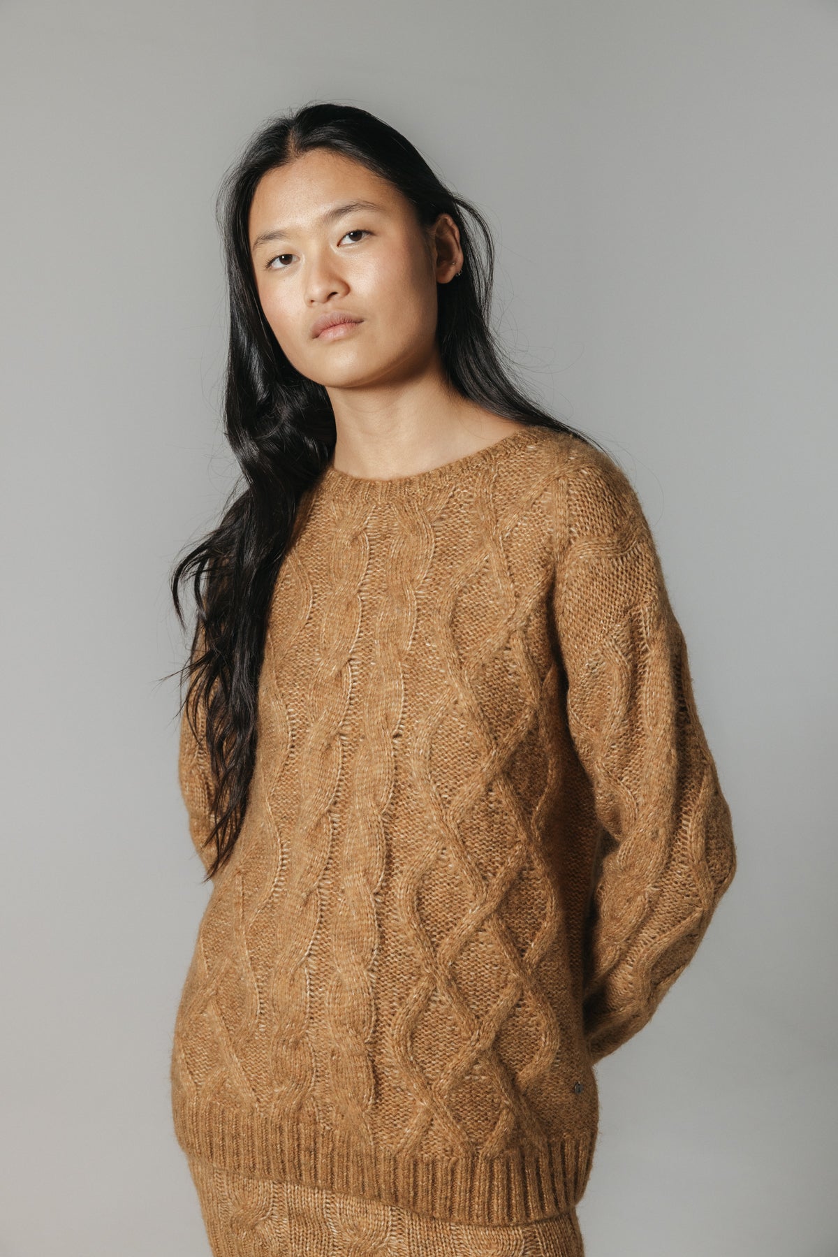 JERSEY TEEN OCHOS REGULAR FIT CAMEL