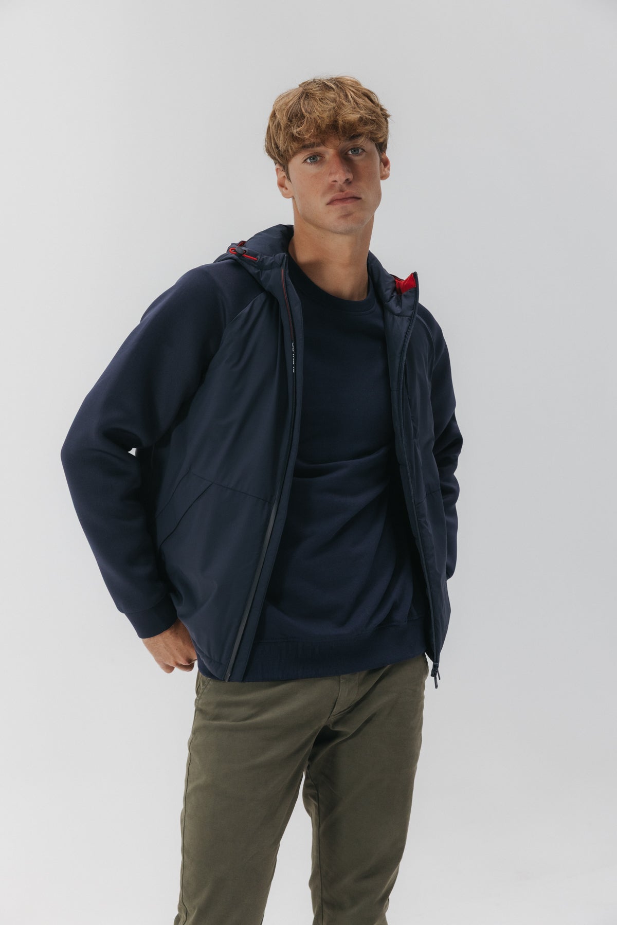 AZORES NAVY BLUE COMBINED JACKET