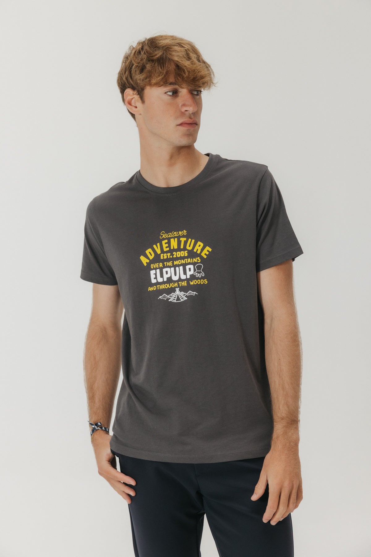 CAMISETA SEALOVER ADVENTURE ANTRACITA