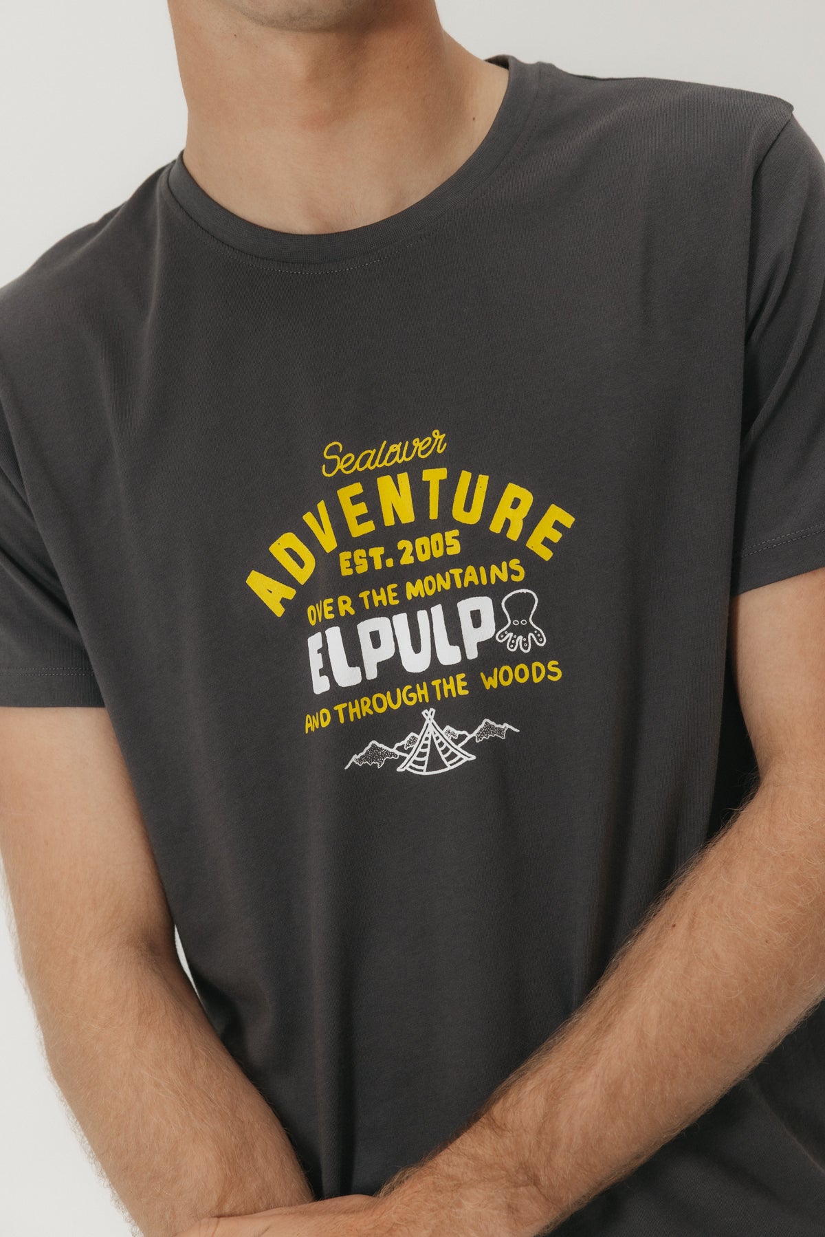 T-SHIRT SEALOVER ADVENTURE ANTRACITE