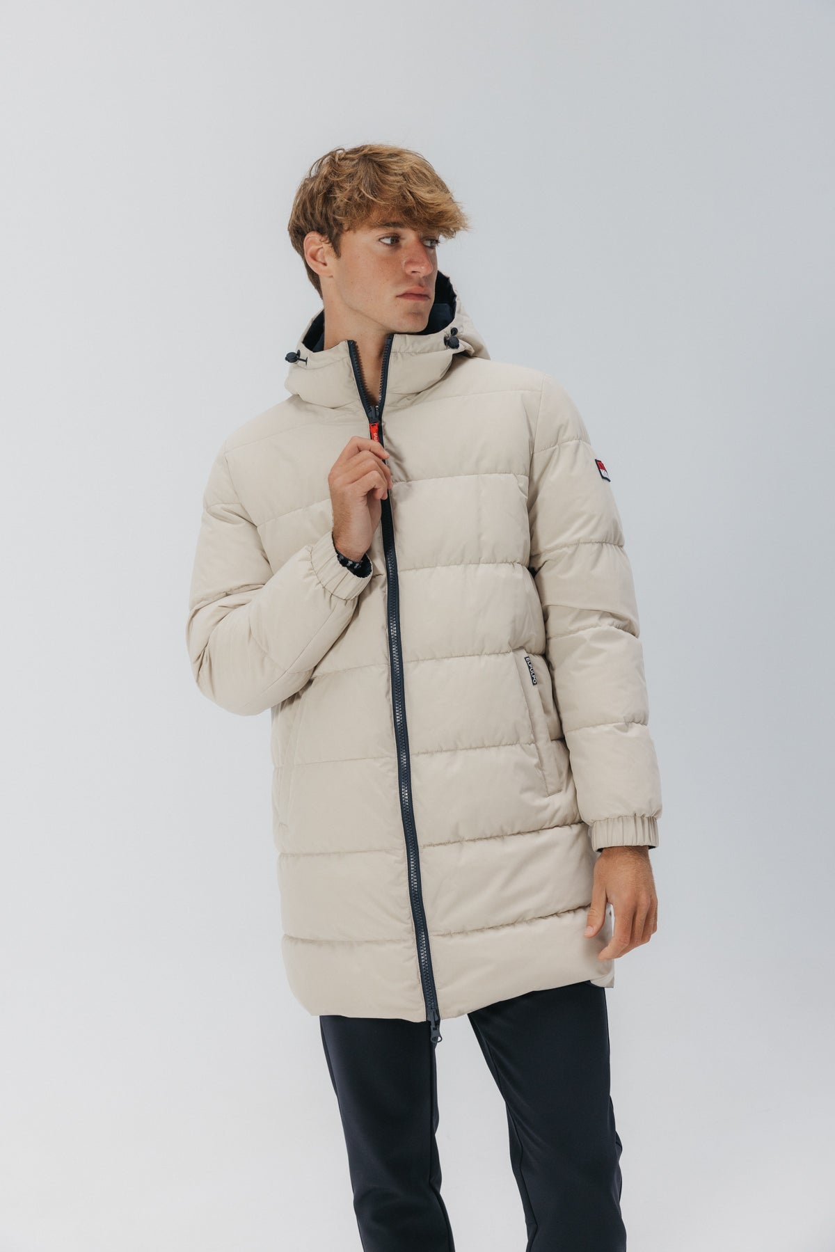 PLUMÍFERO ACOLCHADO ÁRTICO REVERSIBLE AZUL MARINO