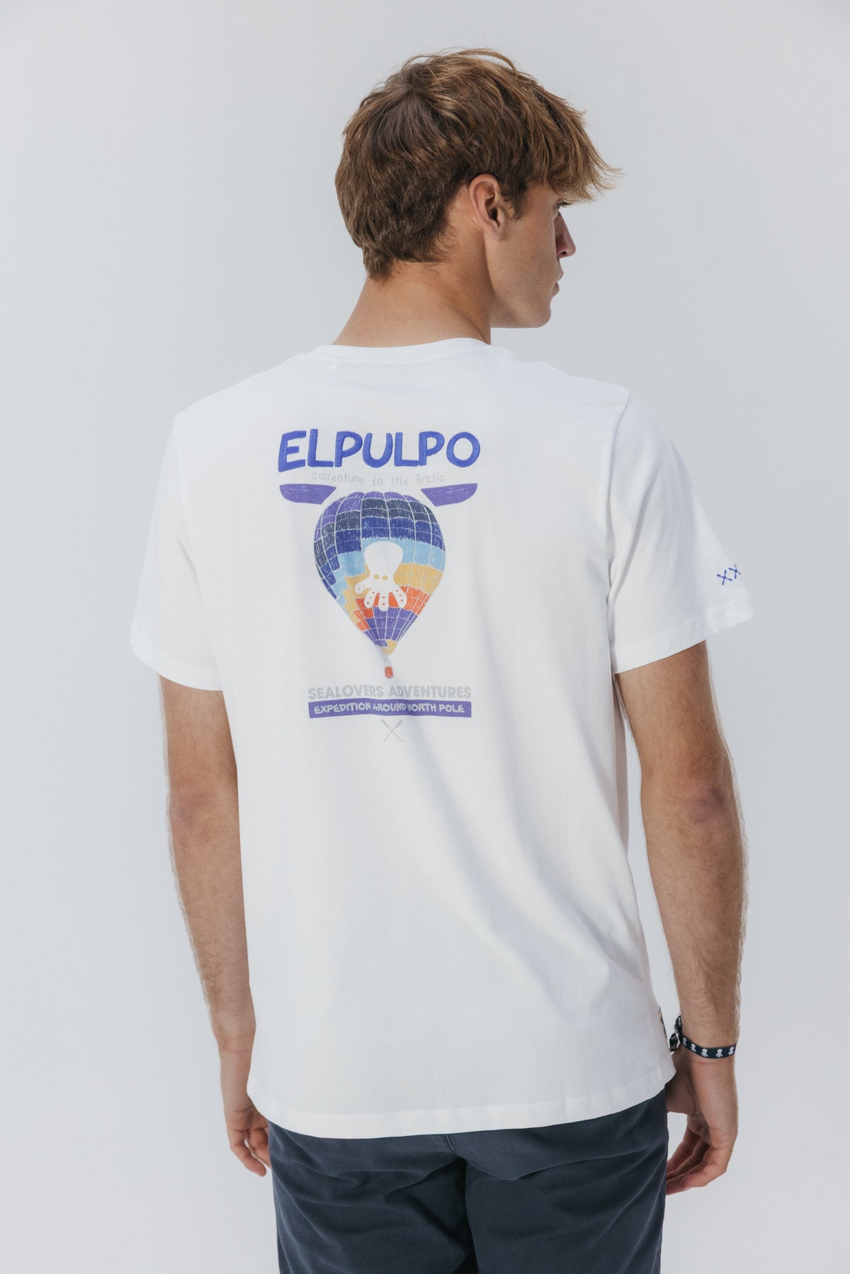 CAMISETA ADVENTURE IN THE ARCTIC BLANCO PURO