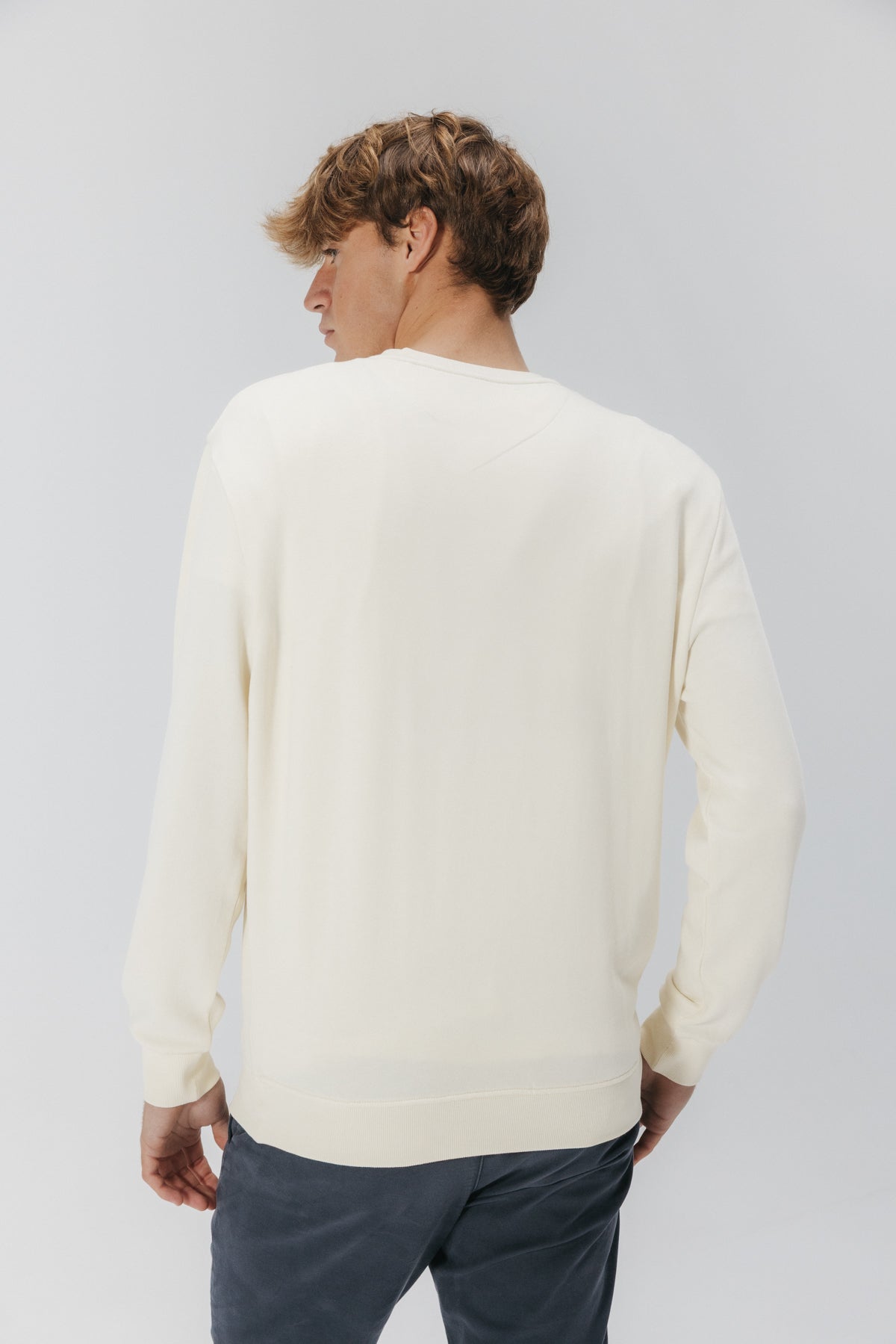 SUDADERA ELPULPO SKI BLANCO ROTO