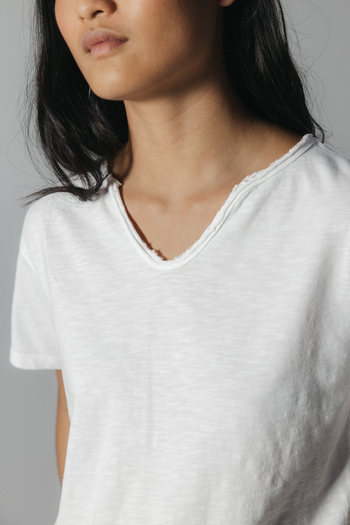 CAMISETA TEEN PARCHE BLANCO PURO