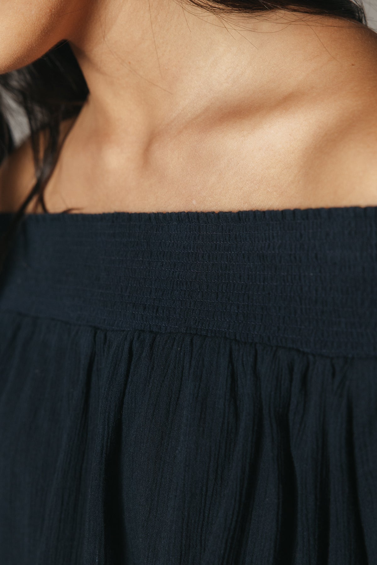 TOP TEEN BANDEAU AZUL MARINO