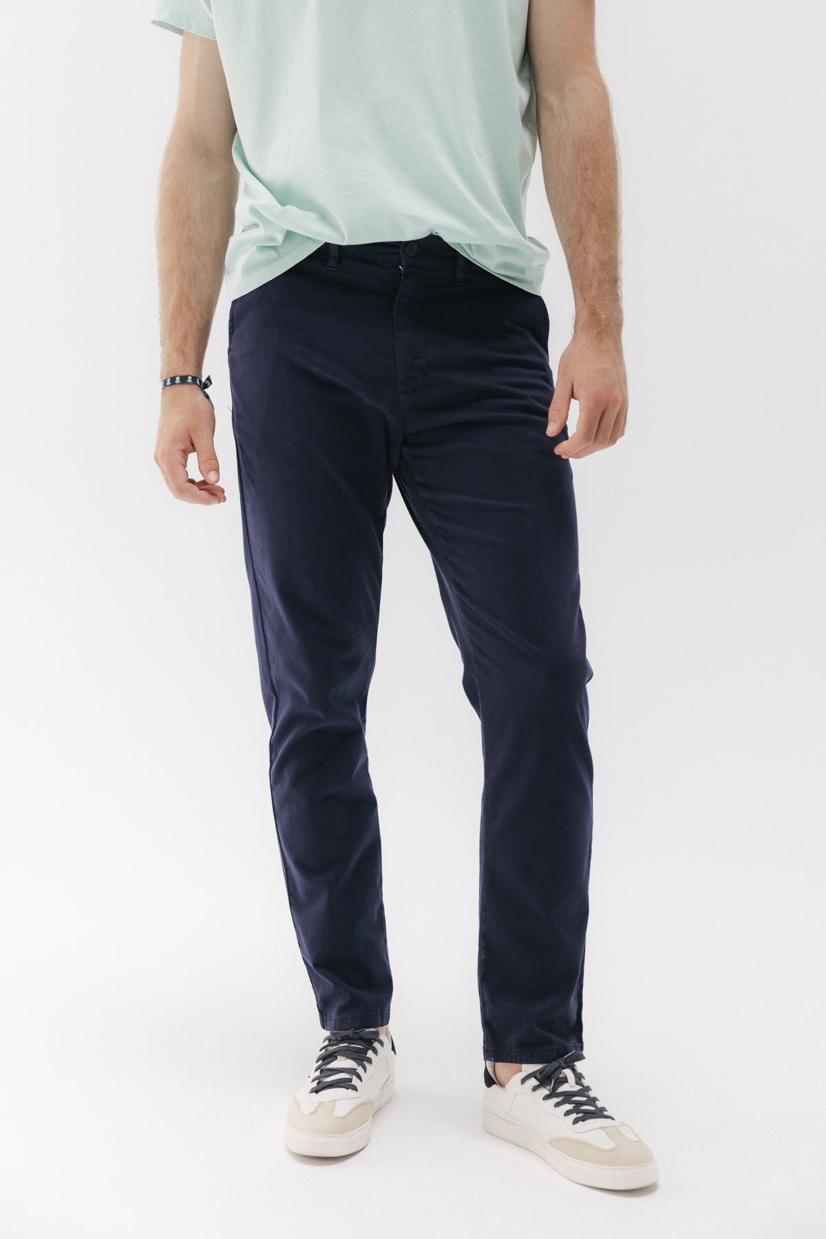 PANTALON CHINO TWILL AZUL MARINO