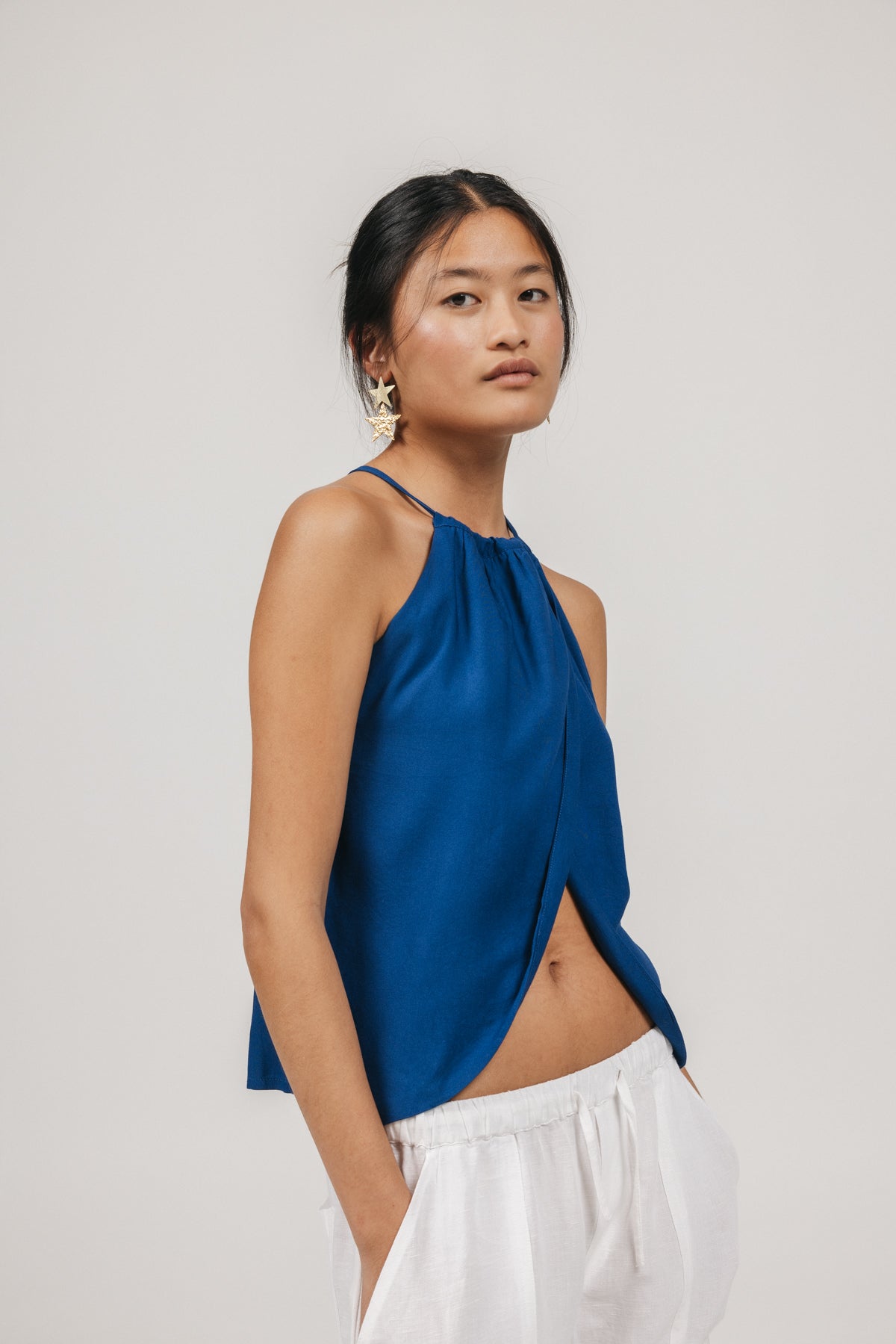 TOP TEEN ROYAL BLUE TULIP