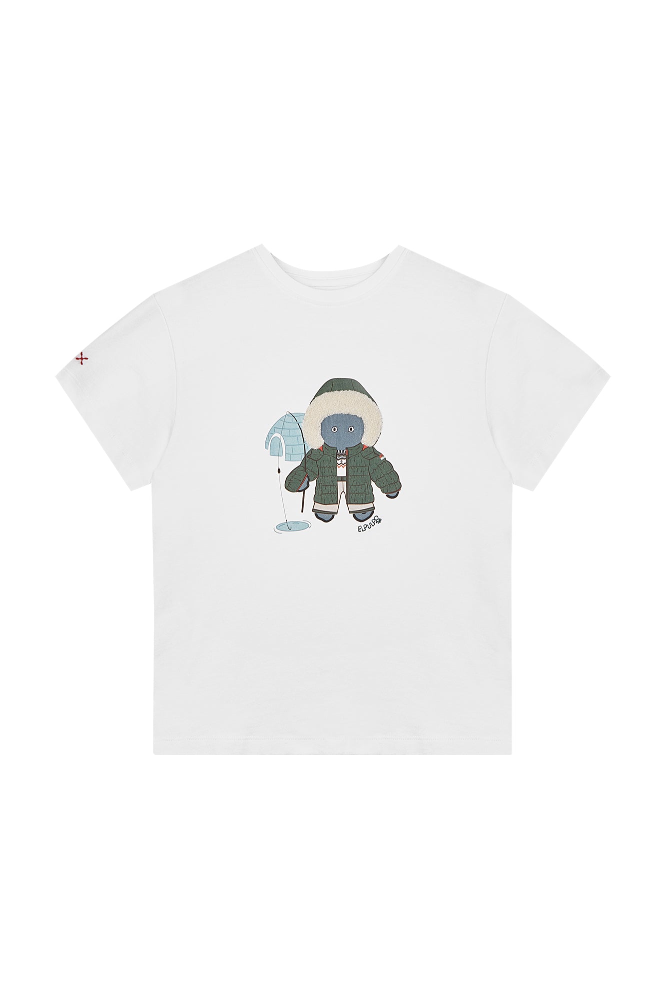 CAMISETA NIÑO ELPULPO ESQUIMAL BLANCO PURO