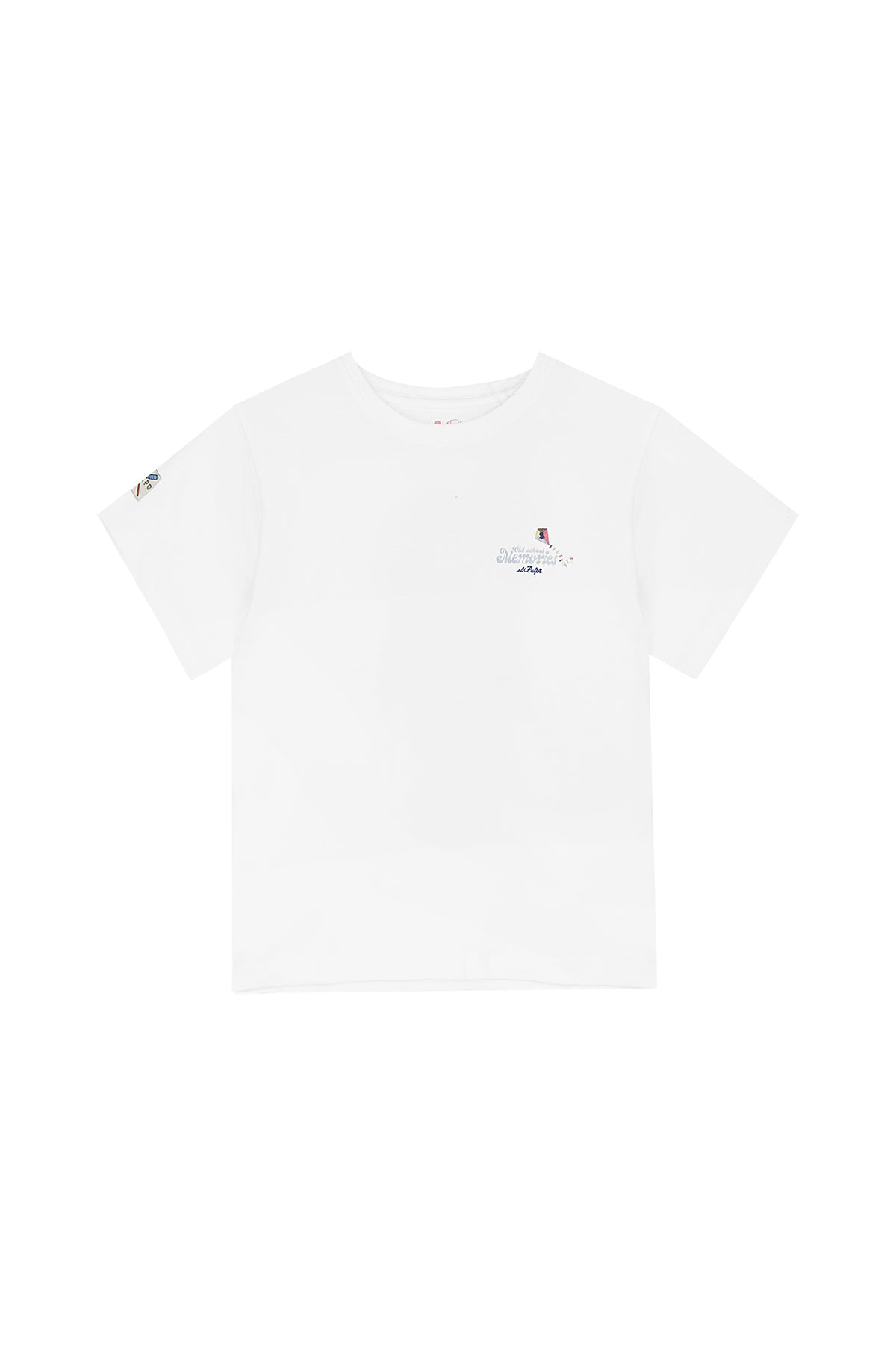 CAMISETA NIÑO OLD SCHOOL MEMORIES ELPULPO BLANCO PURO