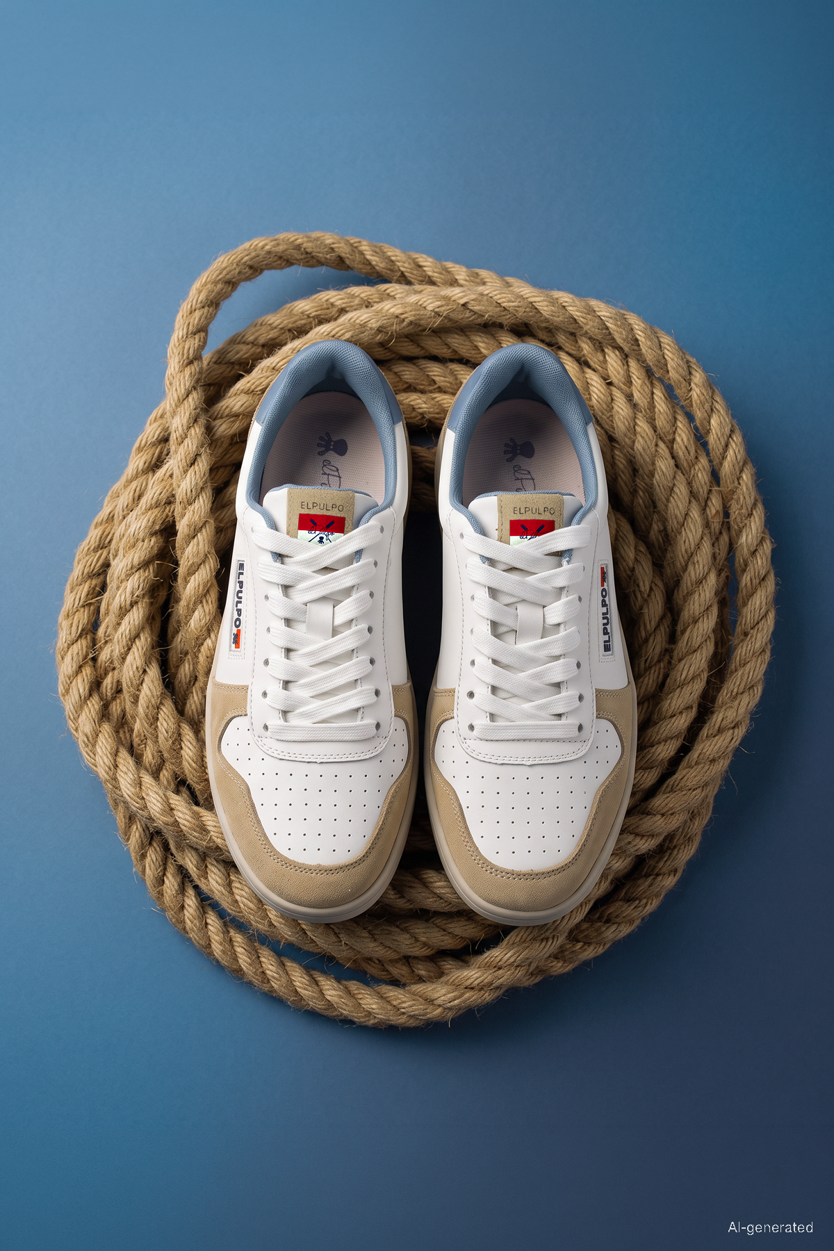 EP TAMBO INDIGO WORN EFFECT SNEAKER