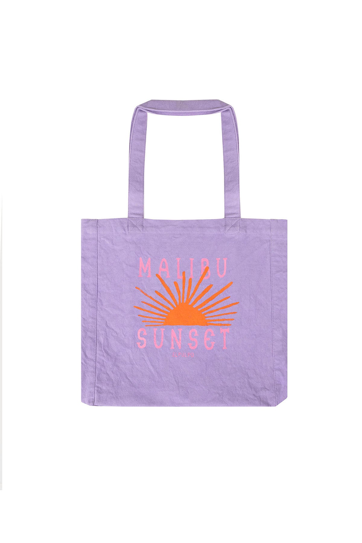TEEN TOTE BAG WITH SUNSET LILAC PRINT
