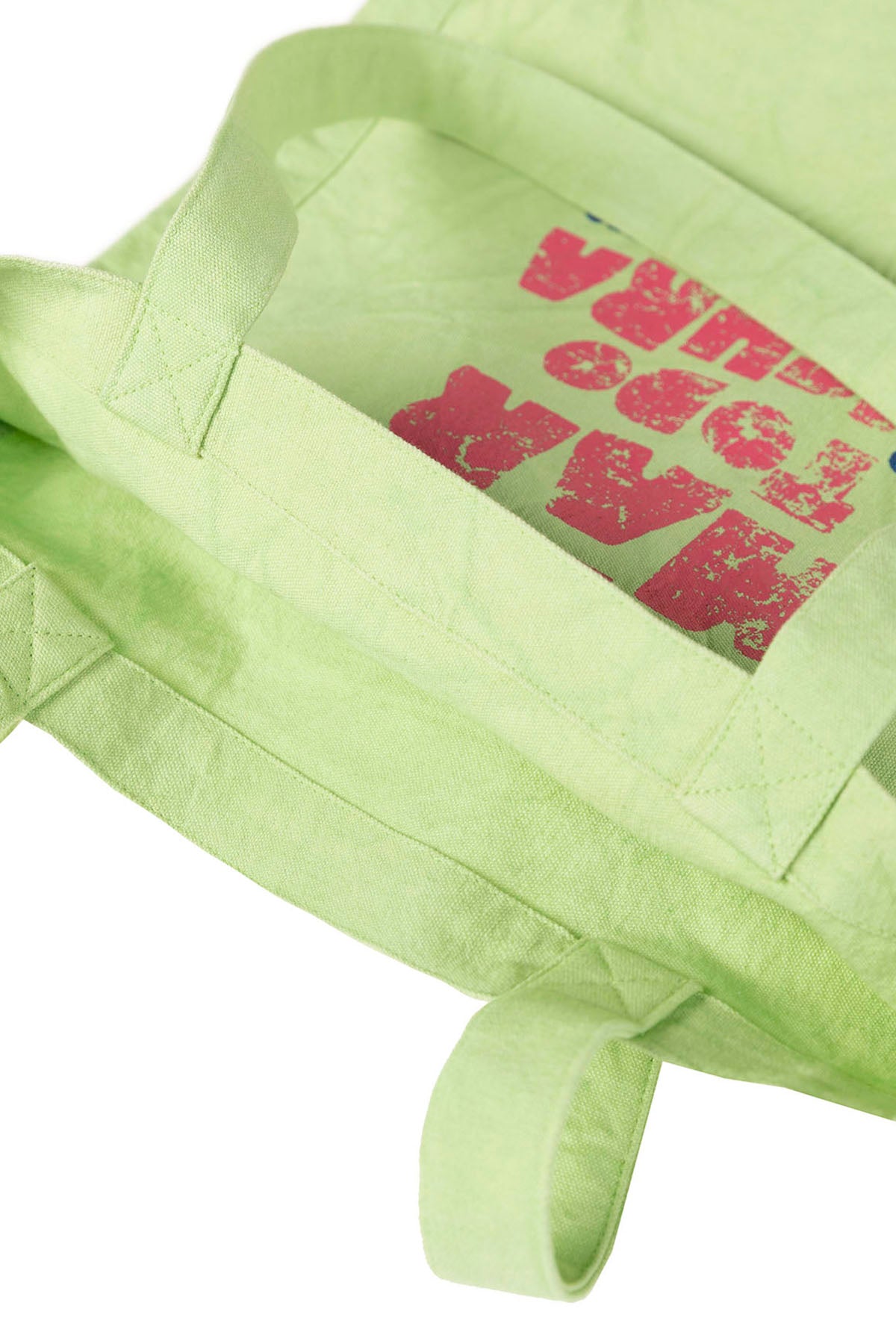 TEEN TOTE BAG PRINTED THE SEA ALL CRAZY LIGHT GREEN