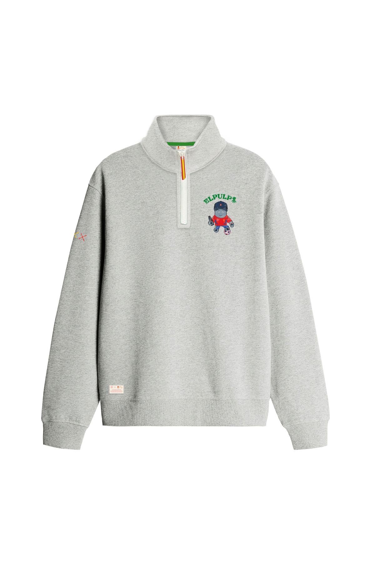 SUDADERA PERKINS RFEF NIÑO GRIS VIGORÉ