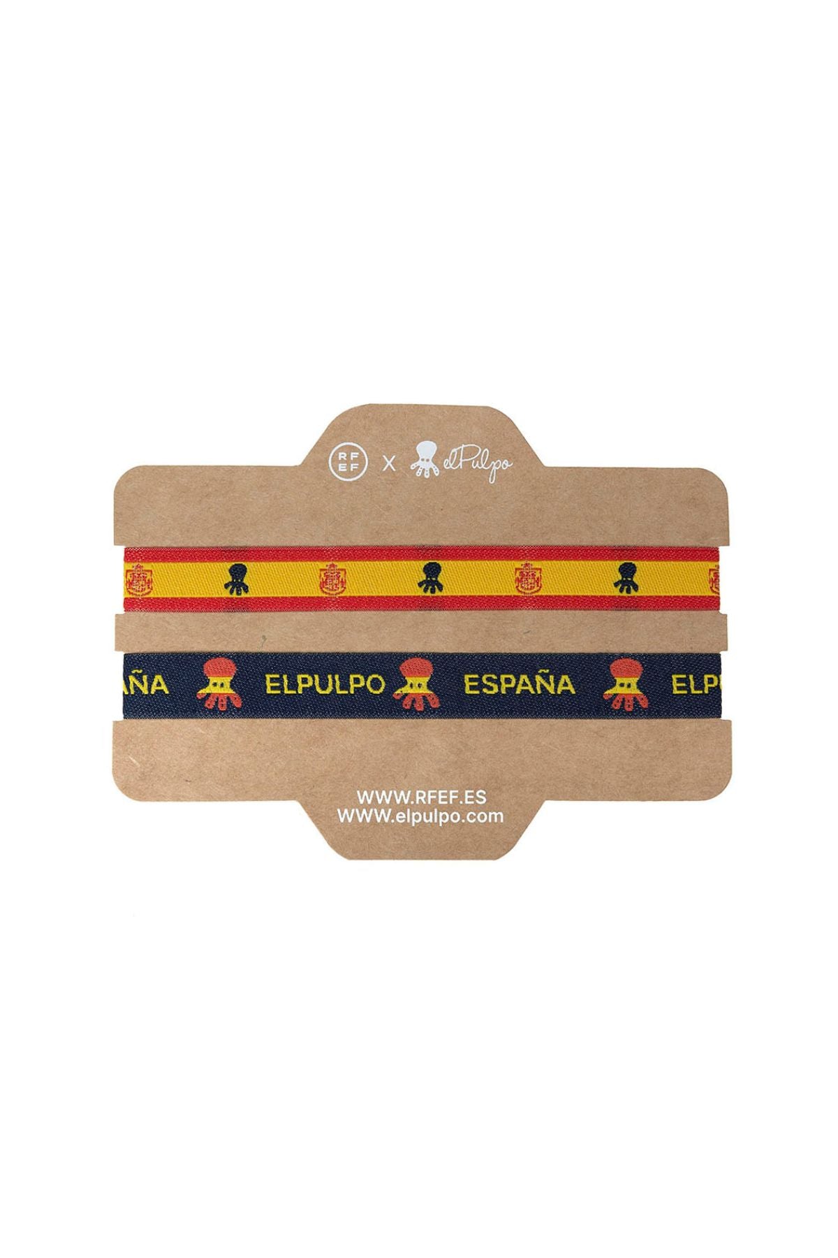 PULSERAS NIÑO ELPULPO RFEF MULTICOLOR