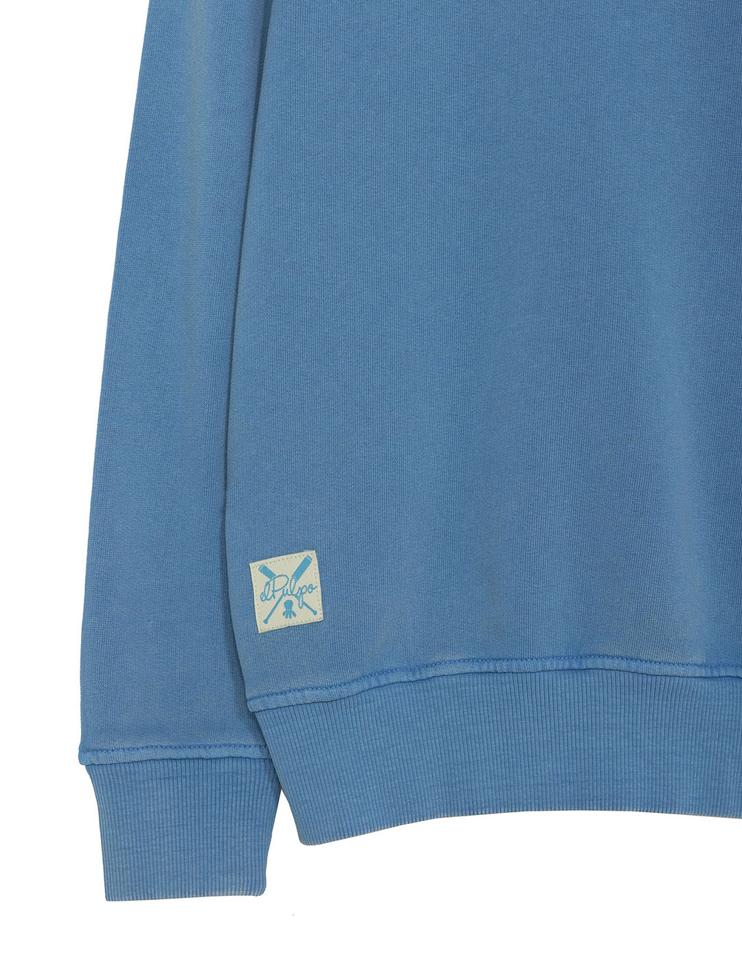 SUDADERA NIÑO BASIC CREWNECK AZUL CAPRI