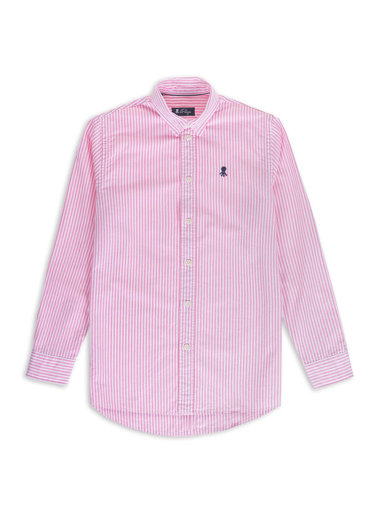 CAMISA NEW STRIPED PINT POINT ROSA